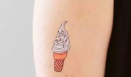 网红吃瓜纹身图案图片,潮流与个性的完美融合