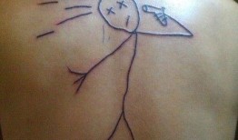 网红吃瓜纹身图案图片,潮流与个性的完美融合